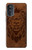 S2529 Leo Zodiac Tattoo Brown Graphic Print Hülle Schutzhülle Taschen für Motorola Moto G52, G82 5G