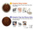 S2529 Leo Zodiac Tattoo Brown Graphic Print Hülle Schutzhülle Taschen für Motorola Moto G52, G82 5G