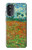 S2681 Field Of Poppies Vincent Van Gogh Hülle Schutzhülle Taschen für Motorola Moto G52, G82 5G