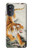 S2751 Chinese Tiger Brush Painting Hülle Schutzhülle Taschen für Motorola Moto G52, G82 5G