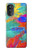 S2942 Brush Stroke Painting Hülle Schutzhülle Taschen für Motorola Moto G52, G82 5G