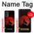 S2955 Wolf Howling Red Moon Hülle Schutzhülle Taschen für Motorola Moto G52, G82 5G