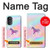 S3203 Rainbow Unicorn Hülle Schutzhülle Taschen für Motorola Moto G52, G82 5G