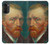 S3335 Vincent Van Gogh Self Portrait Hülle Schutzhülle Taschen für Motorola Moto G52, G82 5G
