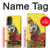 S3458 Strength Tarot Card Hülle Schutzhülle Taschen für Motorola Moto G52, G82 5G