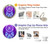 S3484 Cute Galaxy Dream Catcher Hülle Schutzhülle Taschen für Motorola Moto G52, G82 5G
