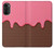 S3754 Strawberry Ice Cream Cone Hülle Schutzhülle Taschen für Motorola Moto G52, G82 5G