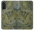 S3790 William Morris Acanthus Leaves Hülle Schutzhülle Taschen für Motorola Moto G52, G82 5G
