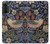 S3791 William Morris Strawberry Thief Fabric Hülle Schutzhülle Taschen für Motorola Moto G52, G82 5G