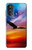 S3841 Bald Eagle Flying Colorful Sky Hülle Schutzhülle Taschen für Motorola Moto G52, G82 5G