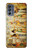 S0272 Egypt Wall Art Hülle Schutzhülle Taschen für Motorola Moto G62 5G