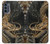 S0426 Gold Dragon Hülle Schutzhülle Taschen für Motorola Moto G62 5G