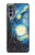 S0582 Van Gogh Starry Nights Hülle Schutzhülle Taschen für Motorola Moto G62 5G