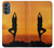 S0832 Yoga Hülle Schutzhülle Taschen für Motorola Moto G62 5G
