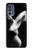 S0917 Sexy Lip Girl Smoking Hülle Schutzhülle Taschen für Motorola Moto G62 5G