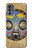 S0965 African Baluba Mask Hülle Schutzhülle Taschen für Motorola Moto G62 5G