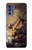 S1091 Rembrandt Christ in The Storm Hülle Schutzhülle Taschen für Motorola Moto G62 5G