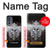 S1434 Skull Wing Tattoo Biker Hülle Schutzhülle Taschen für Motorola Moto G62 5G