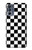 S1611 Black and White Check Chess Board Hülle Schutzhülle Taschen für Motorola Moto G62 5G