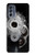 S2387 Gun Bullet Hole Glass Hülle Schutzhülle Taschen für Motorola Moto G62 5G
