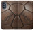 S2661 Leather Soccer Football Graphic Hülle Schutzhülle Taschen für Motorola Moto G62 5G