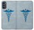 S2815 Medical Symbol Hülle Schutzhülle Taschen für Motorola Moto G62 5G