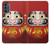 S2839 Japan Daruma Doll Hülle Schutzhülle Taschen für Motorola Moto G62 5G