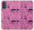 S2885 Paris Pink Hülle Schutzhülle Taschen für Motorola Moto G62 5G