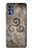 S2892 Triskele Symbol Stone Texture Hülle Schutzhülle Taschen für Motorola Moto G62 5G