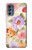 S3035 Sweet Flower Painting Hülle Schutzhülle Taschen für Motorola Moto G62 5G