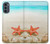 S3212 Sea Shells Starfish Beach Hülle Schutzhülle Taschen für Motorola Moto G62 5G S3212 Sea Shells Starfish Beach Hülle Schutzhülle Taschen für Motorola Moto G62 5G