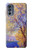 S3339 Claude Monet Antibes Seen from the Salis Gardens Hülle Schutzhülle Taschen für Motorola Moto G62 5G