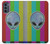 S3437 Alien No Signal Hülle Schutzhülle Taschen für Motorola Moto G62 5G