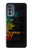 S3523 Think Positive Words Quotes Hülle Schutzhülle Taschen für Motorola Moto G62 5G