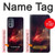 S3897 Red Nebula Space Hülle Schutzhülle Taschen für Motorola Moto G62 5G