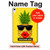 S2443 Funny Pineapple Sunglasses Kiss Hülle Schutzhülle Taschen für iPad 10.9 (2022)