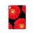 S2478 Red Daisy flower Hülle Schutzhülle Taschen für iPad 10.9 (2025,2022)