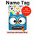 S2521 Cute Nerd Owl Cartoon Hülle Schutzhülle Taschen für iPad 10.9 (2025,2022)