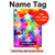 S3292 Colourful Disco Star Hülle Schutzhülle Taschen für iPad 10.9 (2025,2022)