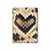 S3417 Diamond Rattle Snake Graphic Print Hülle Schutzhülle Taschen für iPad 10.9 (2025,2022)
