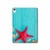 S3428 Aqua Wood Starfish Shell Hülle Schutzhülle Taschen für iPad 10.9 (2025,2022)