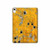 S3528 Bullet Rusting Yellow Metal Hülle Schutzhülle Taschen für iPad 10.9 (2025,2022)