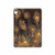S3691 Gold Peacock Feather Hülle Schutzhülle Taschen für iPad 10.9 (2025,2022)
