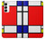 S0157 Composition Red Blue Yellow Hülle Schutzhülle Taschen für Samsung Galaxy S23