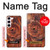 S0603 Wood Graphic Printed Hülle Schutzhülle Taschen für Samsung Galaxy S23