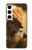S1046 Lion King of Forest Hülle Schutzhülle Taschen für Samsung Galaxy S23