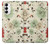 S2179 Flower Floral Vintage Art Pattern Hülle Schutzhülle Taschen für Samsung Galaxy S23