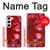 S2480 Tie Dye Red Hülle Schutzhülle Taschen für Samsung Galaxy S23