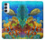 S2568 Sea Seabed Fish Corals Underwater Ocean Hülle Schutzhülle Taschen für Samsung Galaxy S23