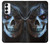 S2585 Evil Death Skull Pentagram Hülle Schutzhülle Taschen für Samsung Galaxy S23